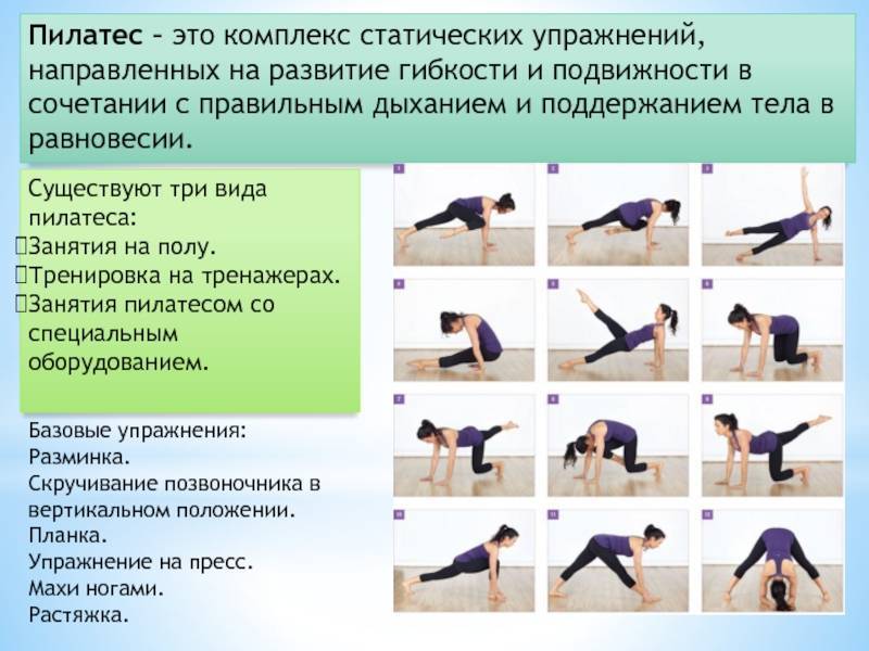 Упражнения для развития активной и пассивной гибкости