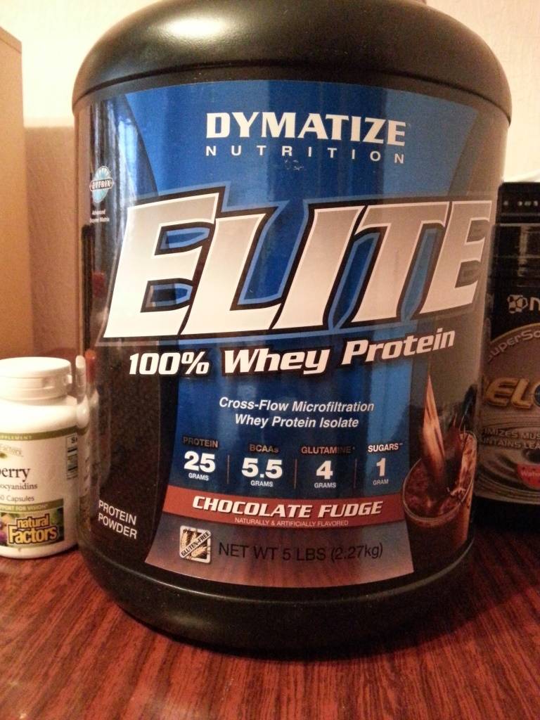 Elite 100% whey protein  930 гр - 2lb (dymatize)