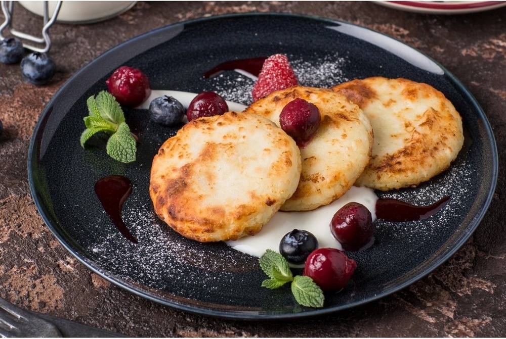 Сырники из творога с мукой на сковороде рецепт с фото пошагово и видео - 1000.menu