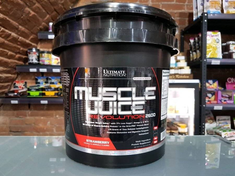 Muscle juice revolution 2600 от ultimate nutrition: как принимать, состав