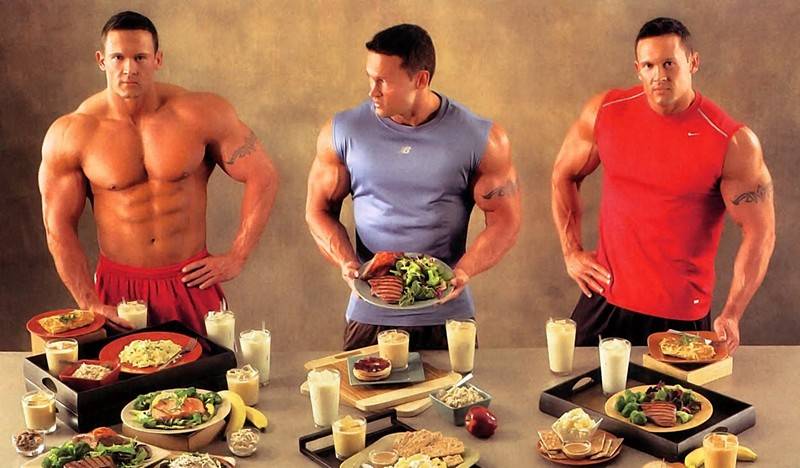 Спортивная диета для роста мышц —  рацион питания для набора массы
