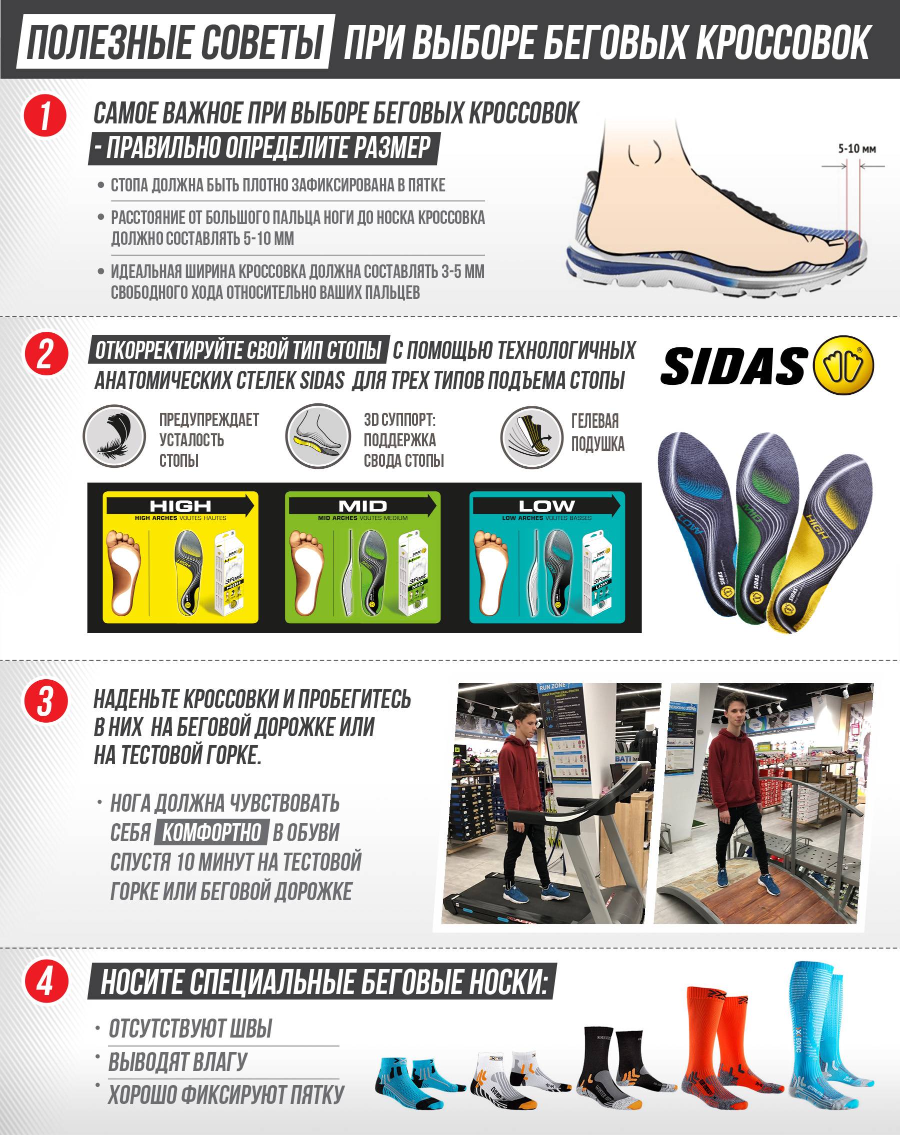Кроссовки для бега: выбор, свойства, бренды