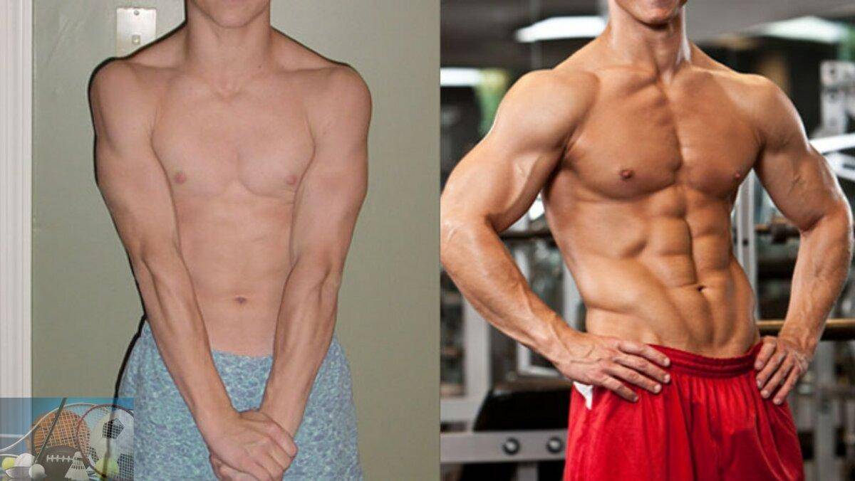 Питание и тренировки: способы, как набрать массу тела худому парню