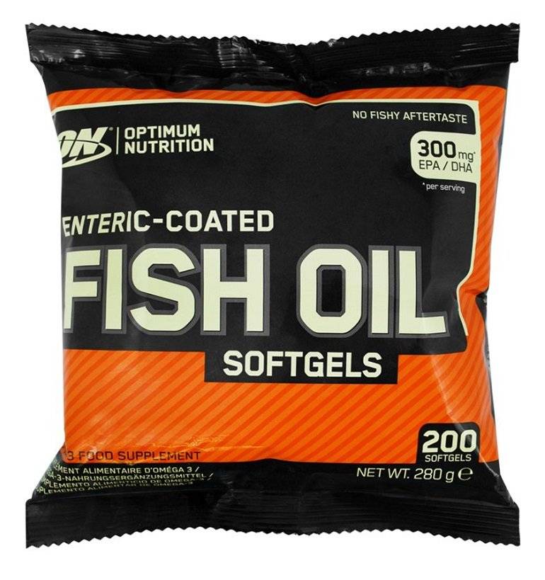Enteric coated fish oil optimum nutrition – обзор бада