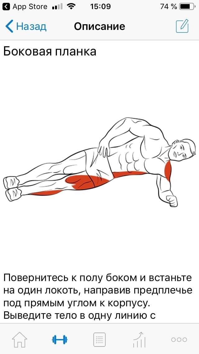 Боковая планка: как правильно делать упражнение и какие мышцы работают