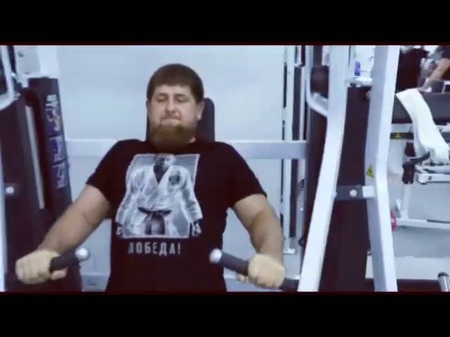Рамзан Кадыров показал видео своей тренировки