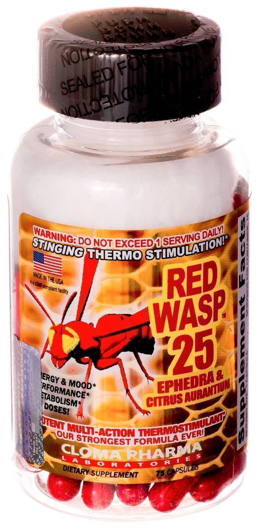 Red wasp 25 - как принимать жиросжигатель, отзывы