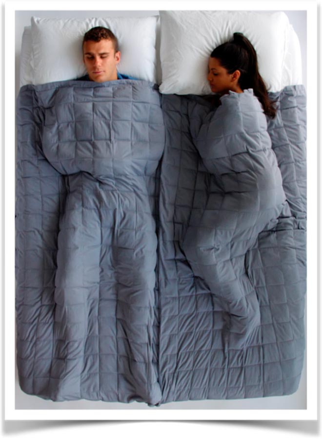 Утяжеленное одеяло — какую пользу для сна приносит