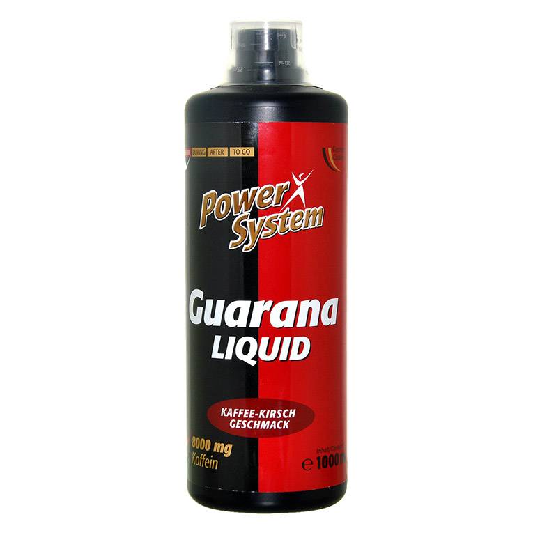 Guarana liquid от power system: как принимать энергетик и отзывы