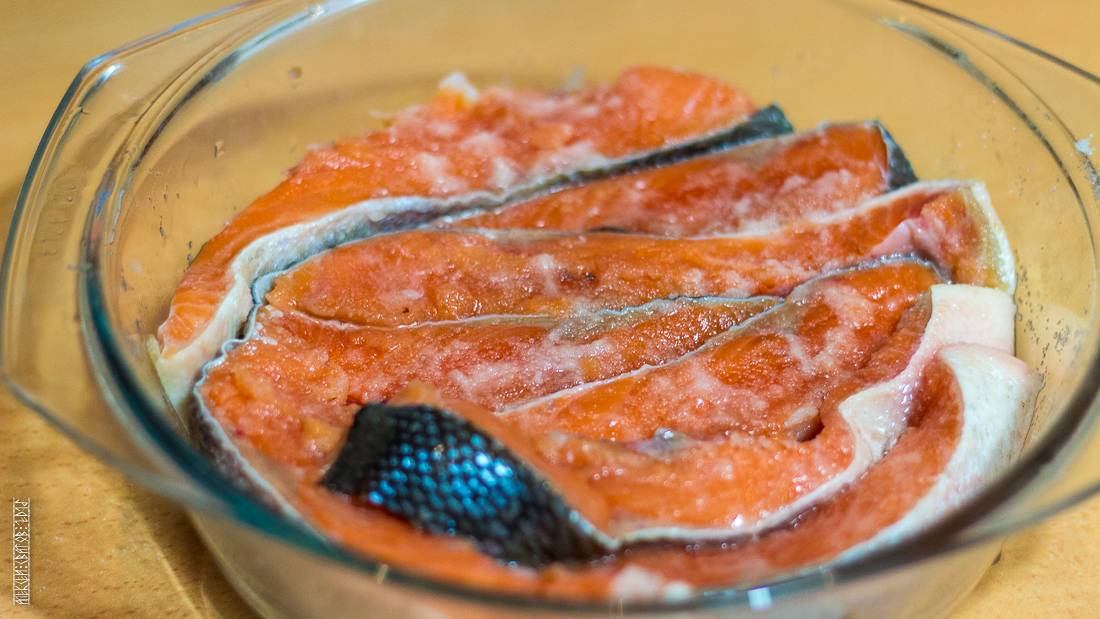 Красная рыба засолить в домашних условиях рецепт с фото пошагово кусочками