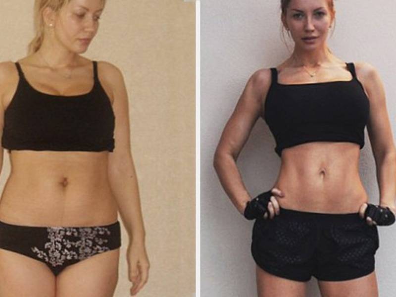 Фитнес-бикини: галерея фото девушек до и после сушки тела