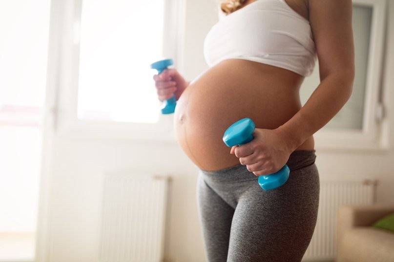 Фитнес для беременных — упражнения в 1, 2, 3 триместрах