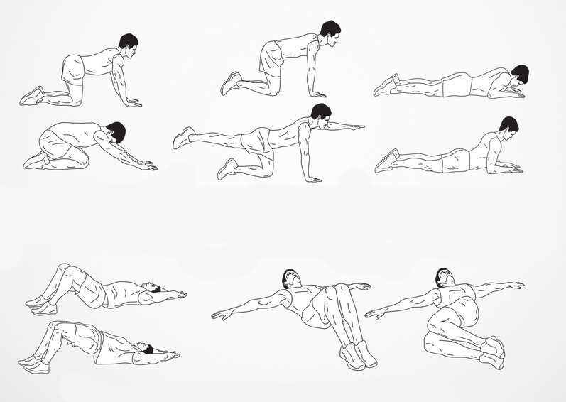 Как делать разминку для спины в спортзале и на рабочем месте