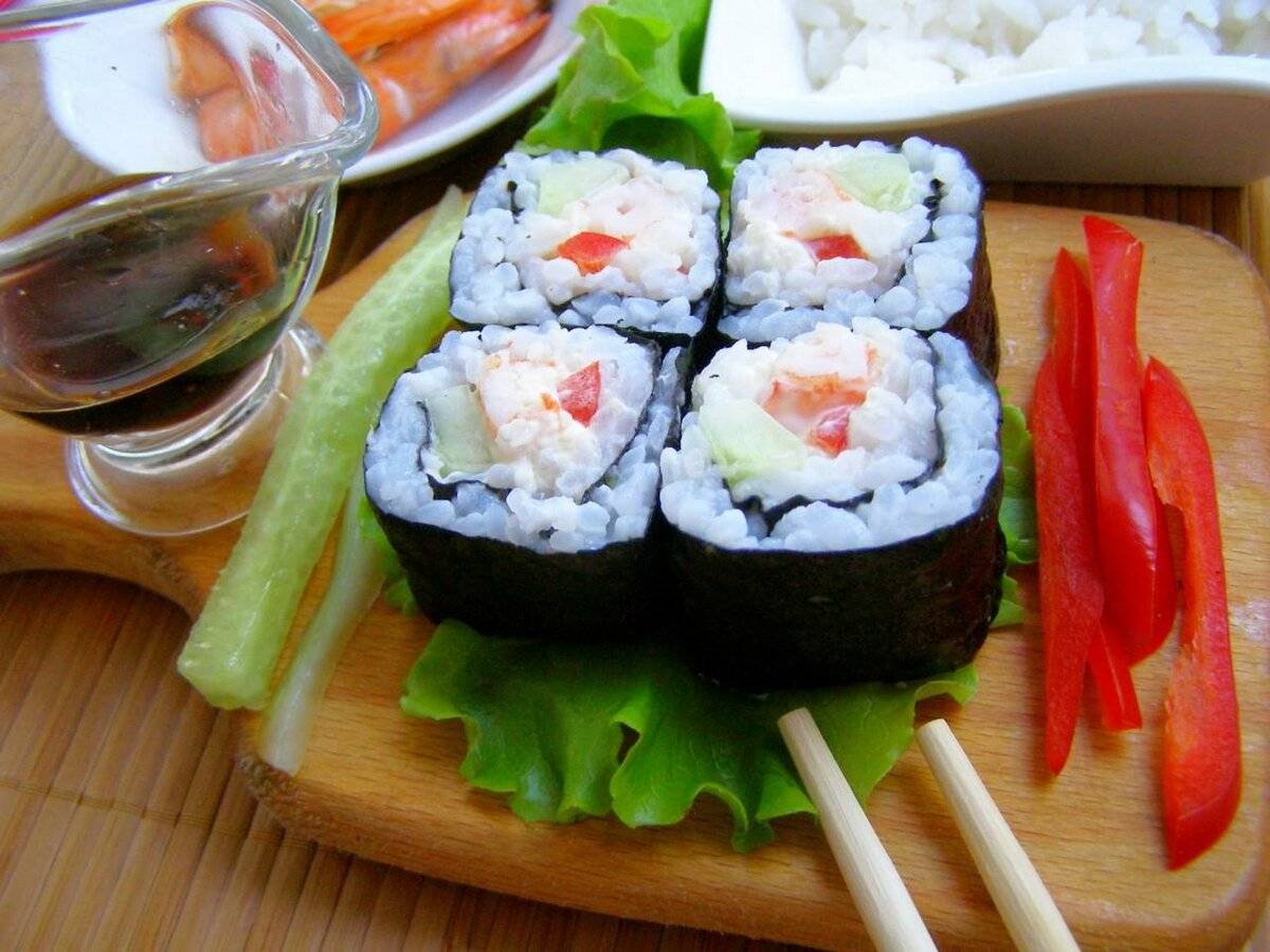 Роллы и суши домашние рецепты с фото