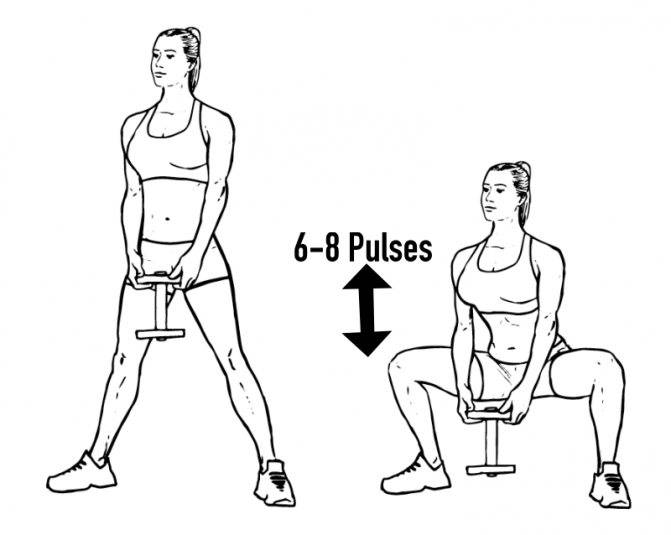 Приседания плие: техника и особенности упражнения