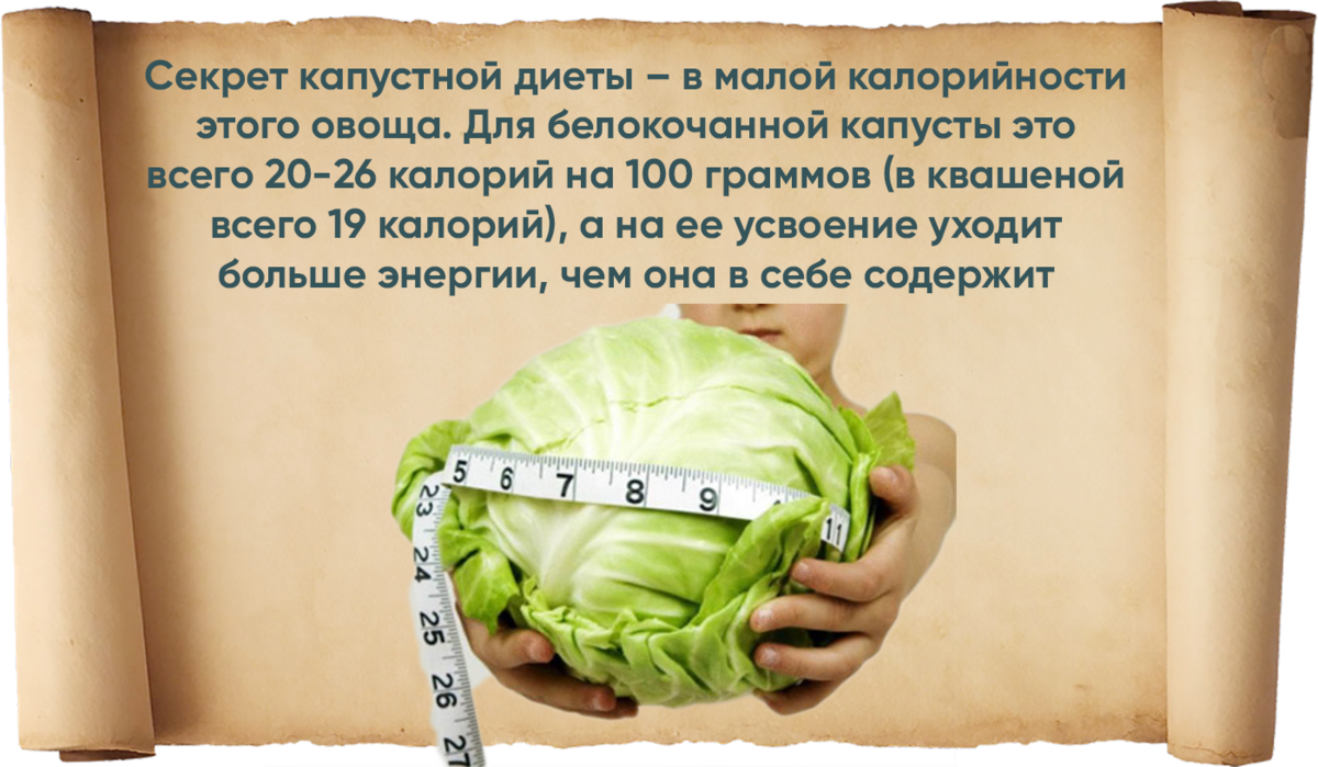 Новая капустная диета: уходит 5 кг за месяц на сытном меню