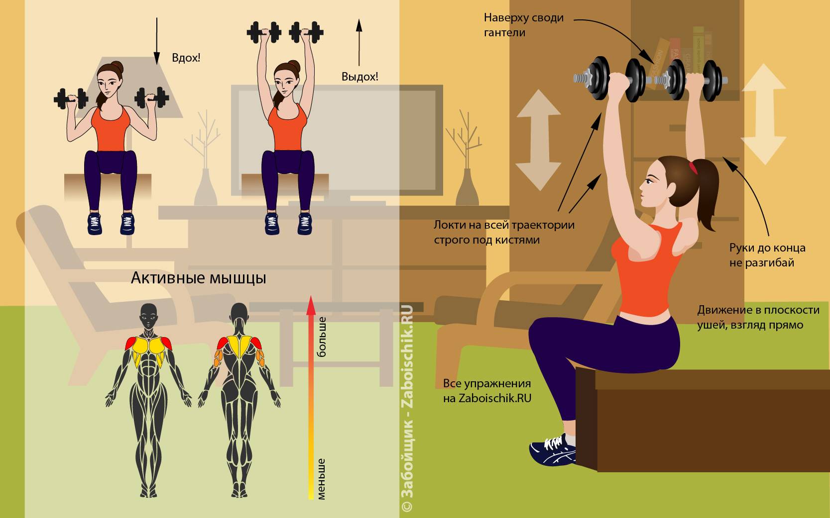 30 самых эффективных упражнений для мышц рук