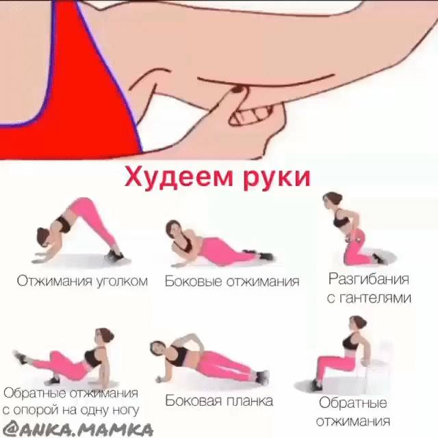Как убрать жир с рук и плеч в домашних условиях за неделю и за 2 недели | kkal.ru