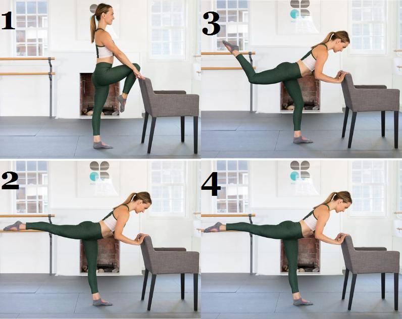 Упражнение стульчик у стены и без: какие мышцы работают, польза и как правильно делать