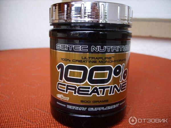 Creatine monohydrate 100% от scitec nutrition