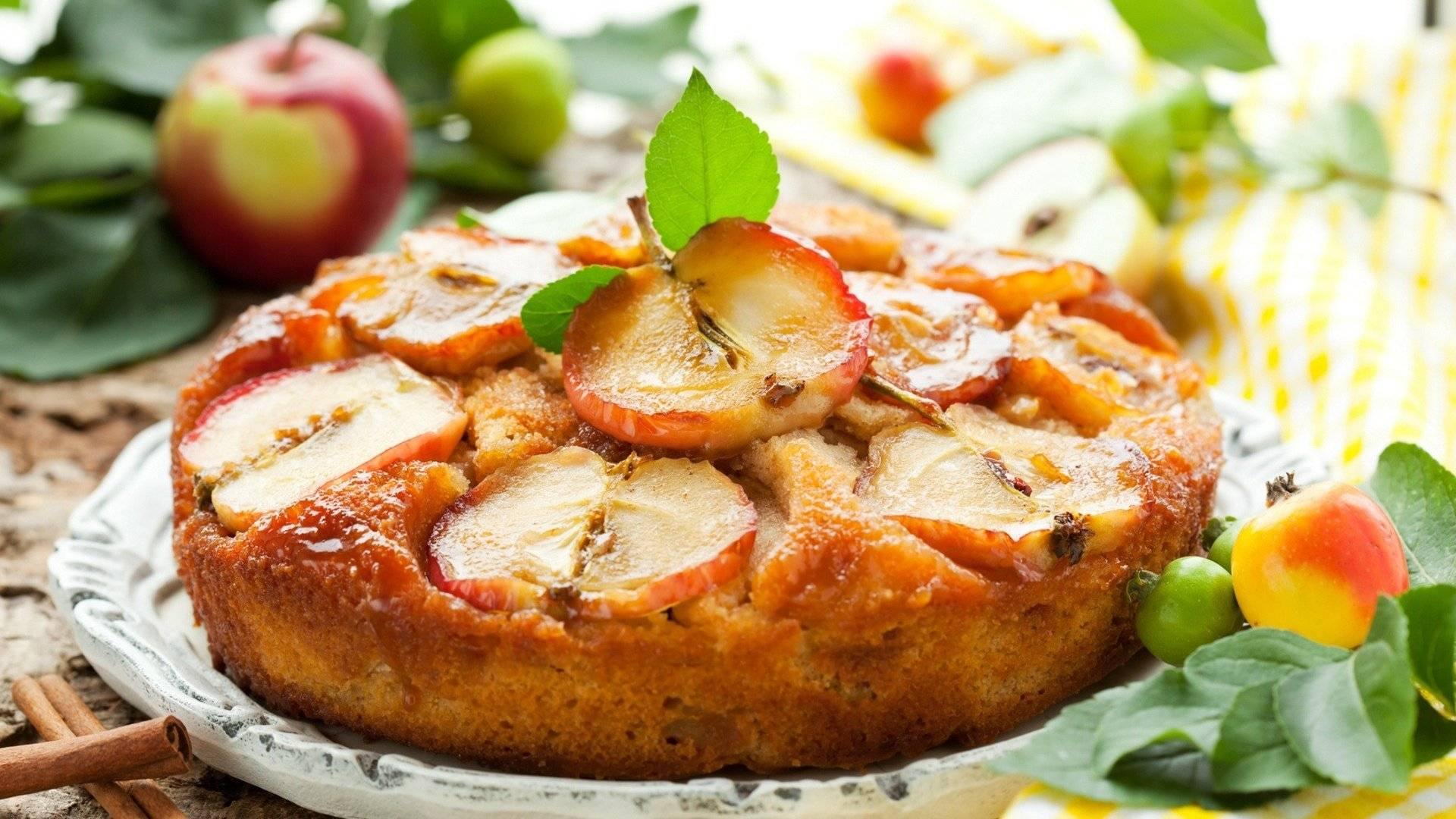 Секреты диетического яблочного пирога