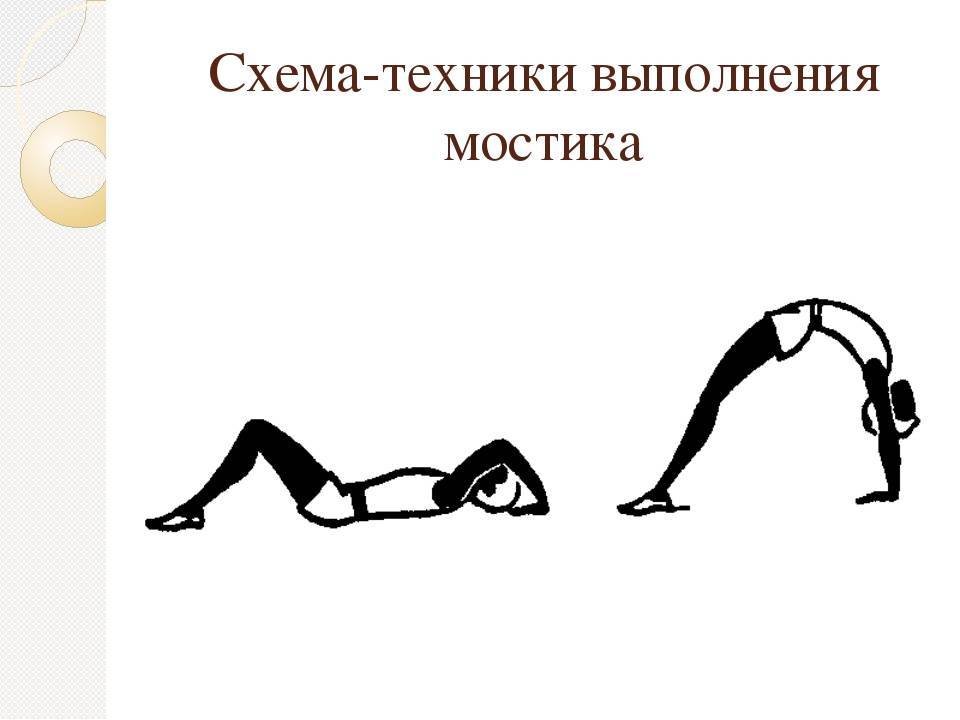 Упражнение мостик: как научиться делать гимнастический мост