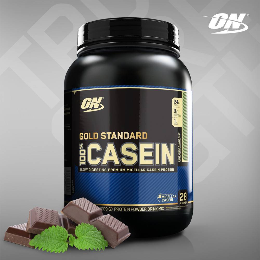 100% casein protein от optimum nutrition
