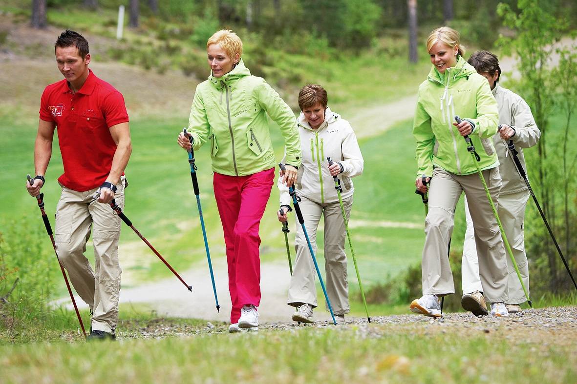 Оздоровительный эффект нордической ходьбы - повышает выносливость во время занятий
