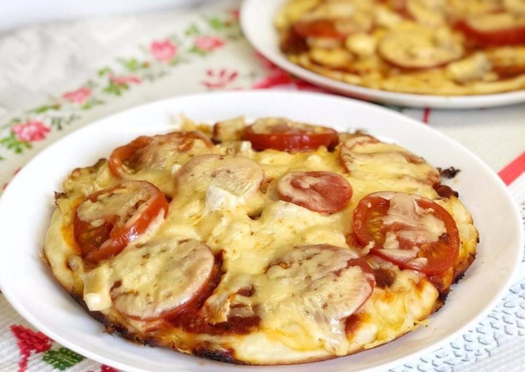 Пицца из куриного фарша вместо теста — 7 пошаговых рецептов