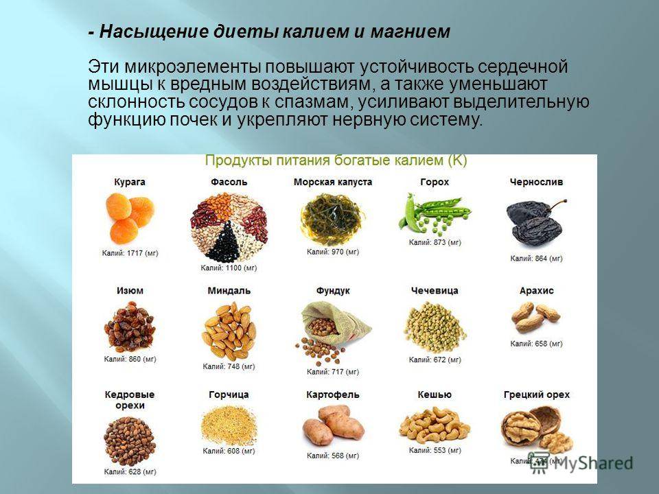 Магния в продуктах питания больше всего: список овощей и фруктов, содержащие большое количество mg, таблица