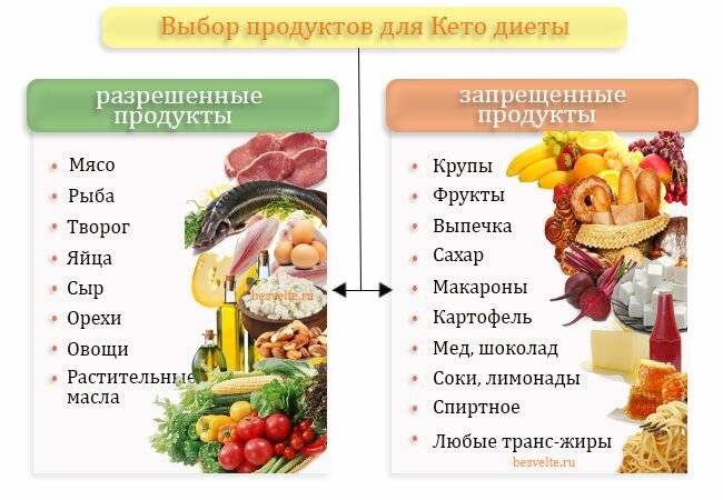 Безуглеводная диета: меню и таблица продуктов, отзывы (низкоуглеводная диета)