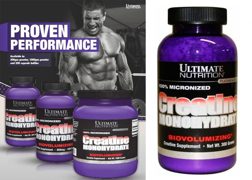 Как принимать creatine monohydrate от ultimate nutrition?