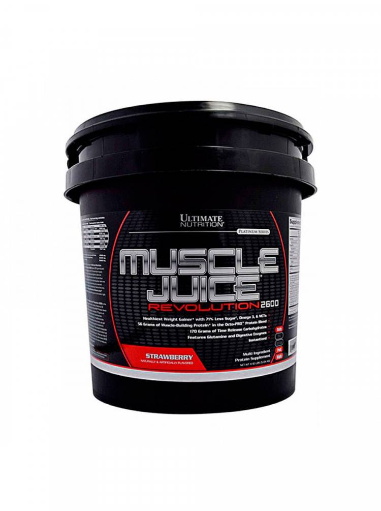 Muscle juice revolution 2600 от ultimate nutrition: отзывы, состав и как принимать гейнер