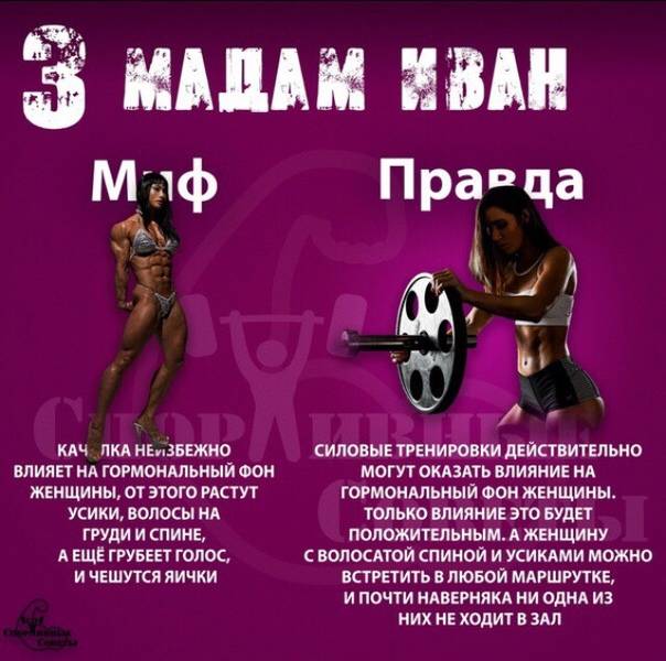 Нужны ли женщине силовые тренировки?