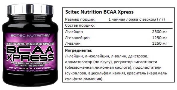 Bcaa 6400 125 табл (scitec nutrition)