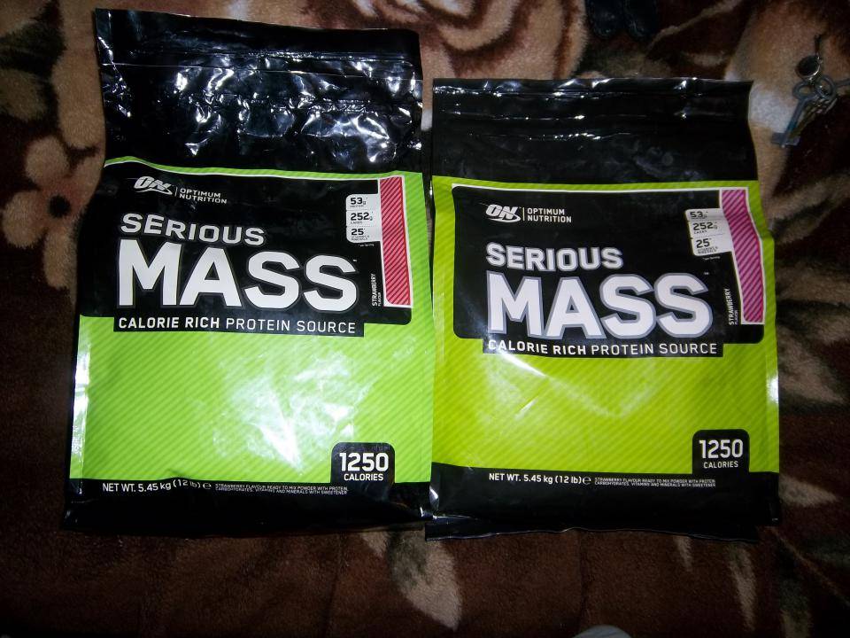 Serious mass 2727 гр - 6lb (optimum nutrition)
