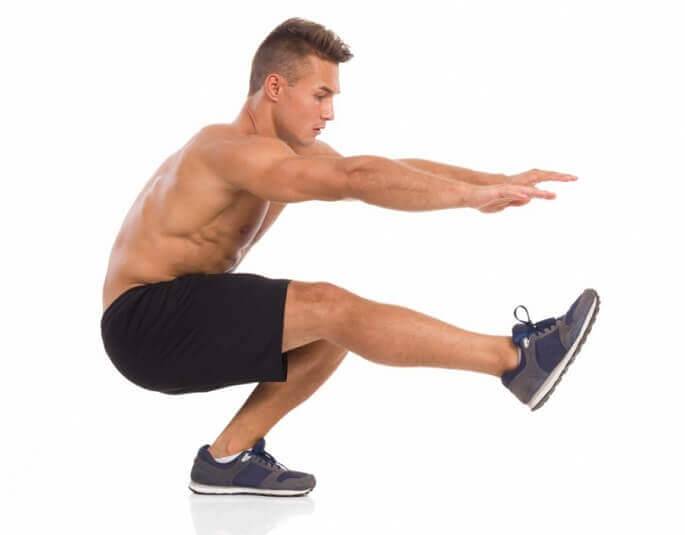 Упражнения на ноги с гантелями для мужчин в домашних условиях. упражнения для ног: тренировка с гантелями