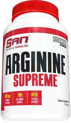 Arginine supreme 100 табл (san) купить в москве по низкой цене – магазин спортивного питания pitprofi
