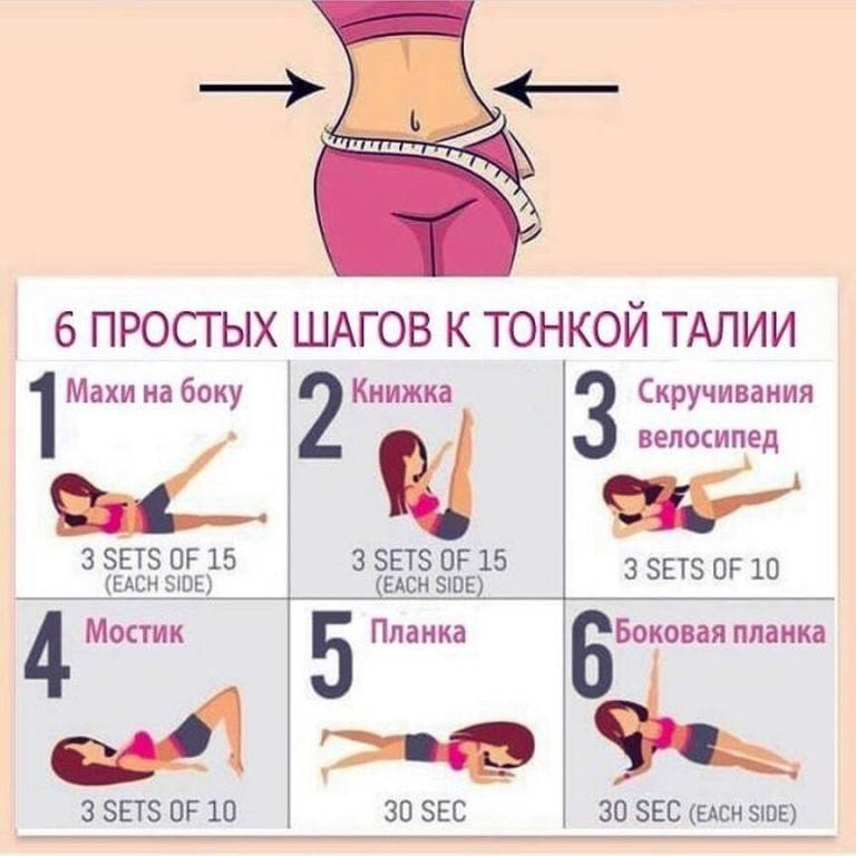 Как сделать талию тоньше? эффективные упражнения для уменьшения талии - tony.ru