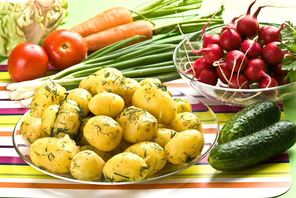 Картофель в бодибилдинге: польза и вред, блюдо с картофелем