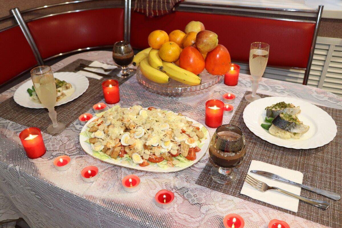 Как быстро приготовить домашний романтический ужин — советы и рецепты