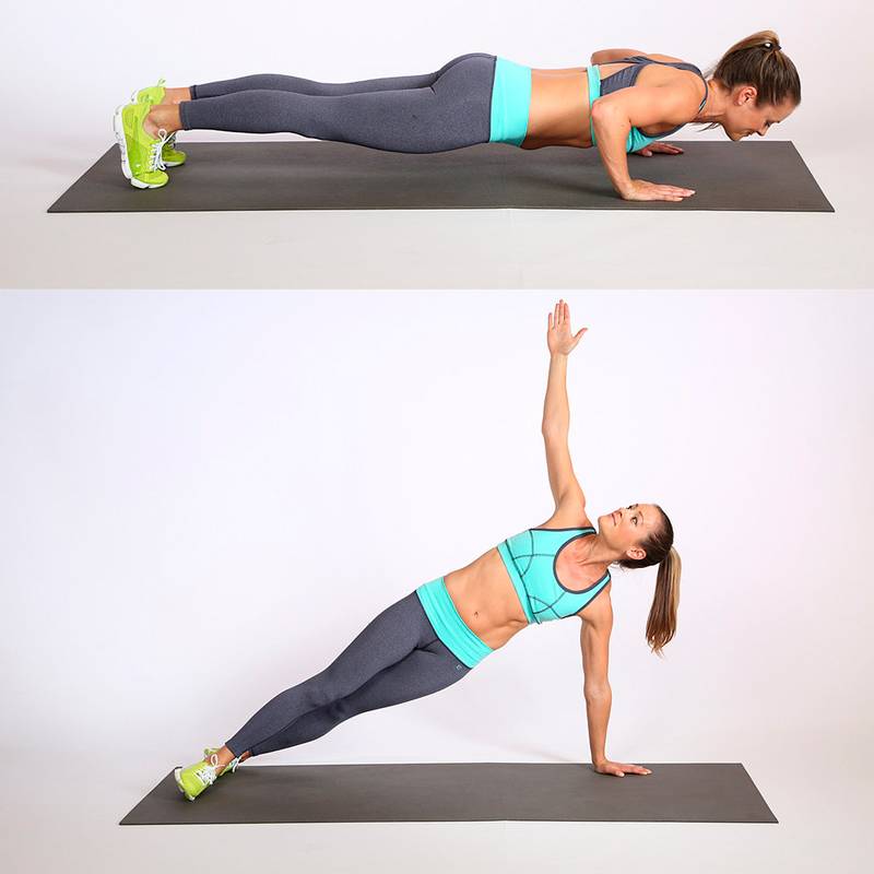 “планка” – лучшее упражнение для спины и пресса!