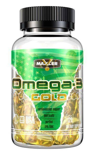 Omega-3 gold 120 капс (maxler) купить в москве по низкой цене – магазин спортивного питания pitprofi