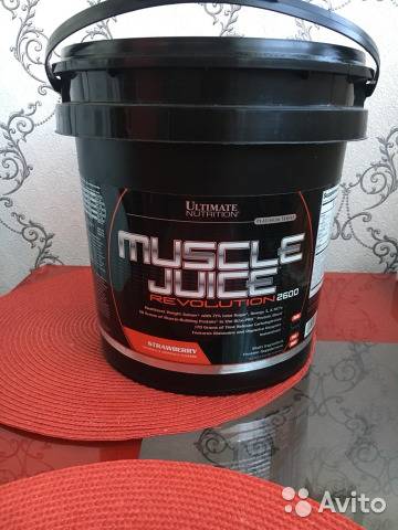Muscle juice revolution 2600 5040 гр - 11lb (ultimate nutrition)