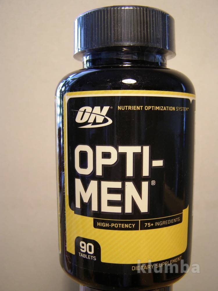 Как правильно принимать витамины «opti-men»