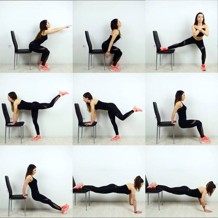 «стульчик» у стены: чем полезно упражнение и как его выполнять
