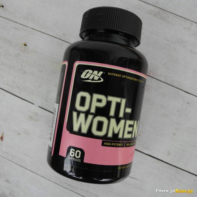 Opti-women от optimum nutrition: описание, состав, характеристика