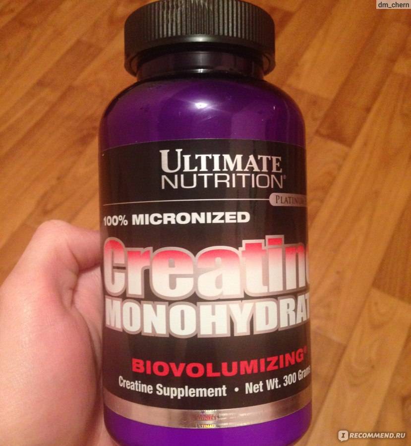 Creatine monohydrate от ultimate nutrition: как принимать, отзывы