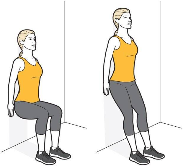 Приседания без веса: техника выполнения, какие мышцы работают