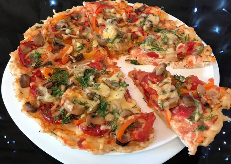 Пп пицца - рецепты диетического теста, начинки и соуса